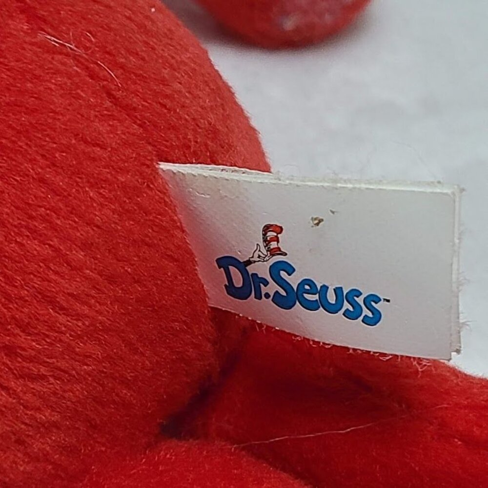 Dr Seuss Thing 1 & 2 Cat In The Hat 10" Plush Stuffed Dolls 2016 Manhattan Toy - Picture 7 of 12